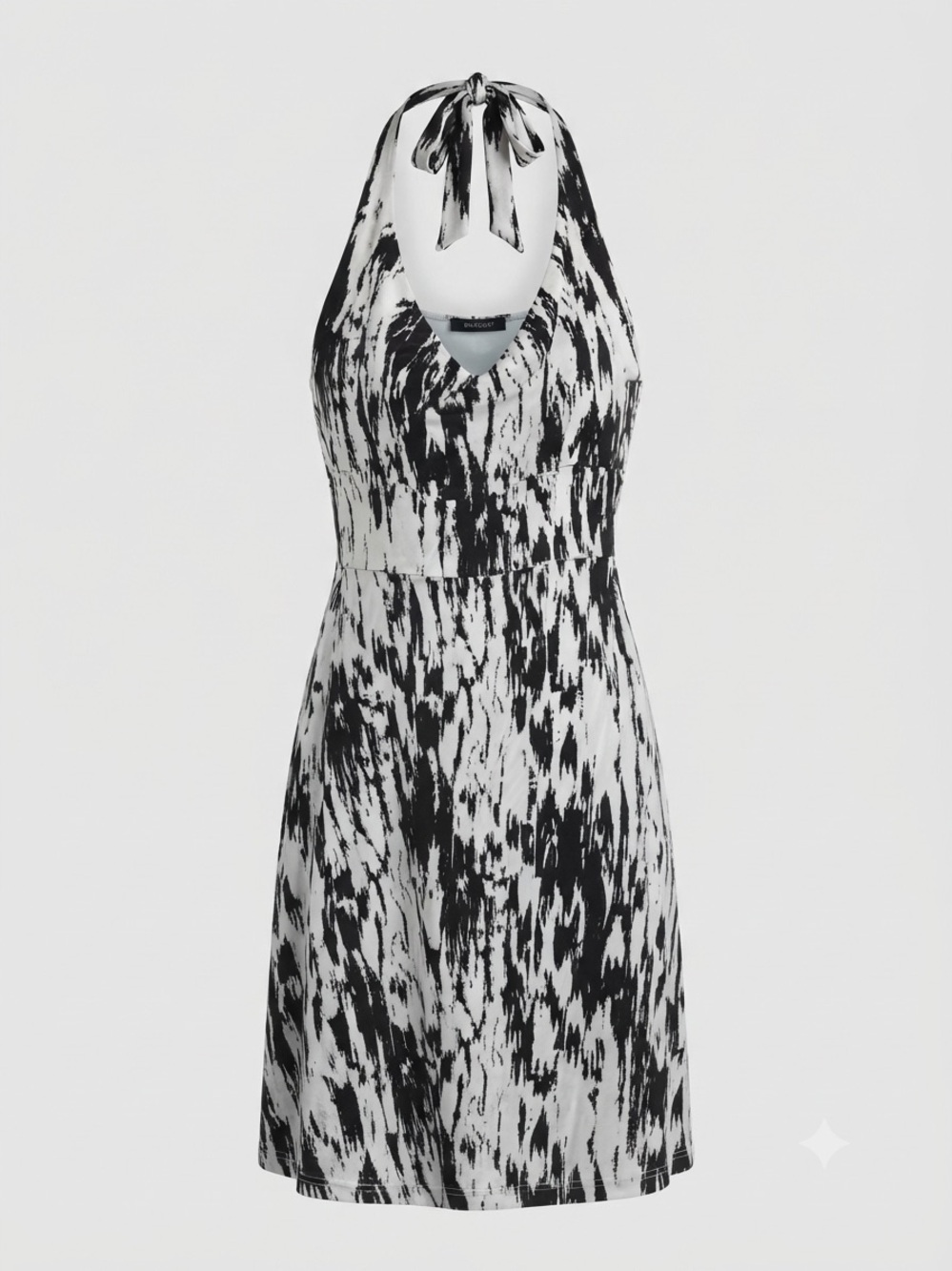 Ann Taylor NWT black/white halter dress, 8P